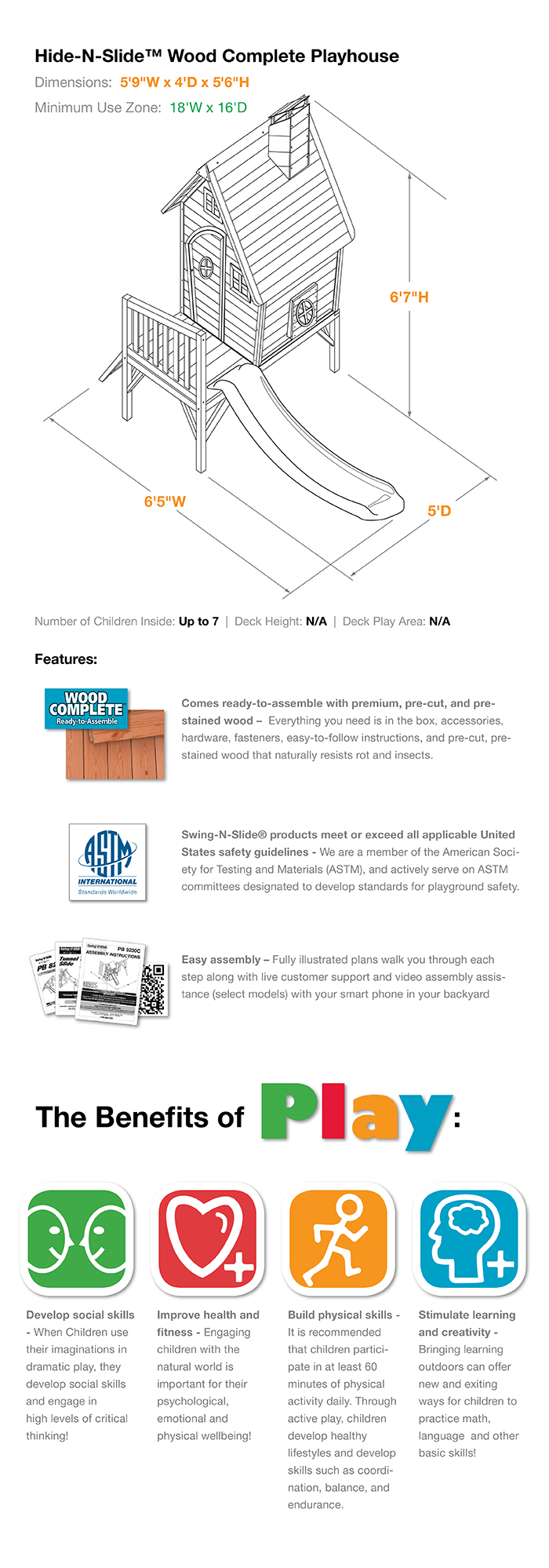 SwingNSlide Playsets HideNSlide PlayhousePB 8150 The Home Depot